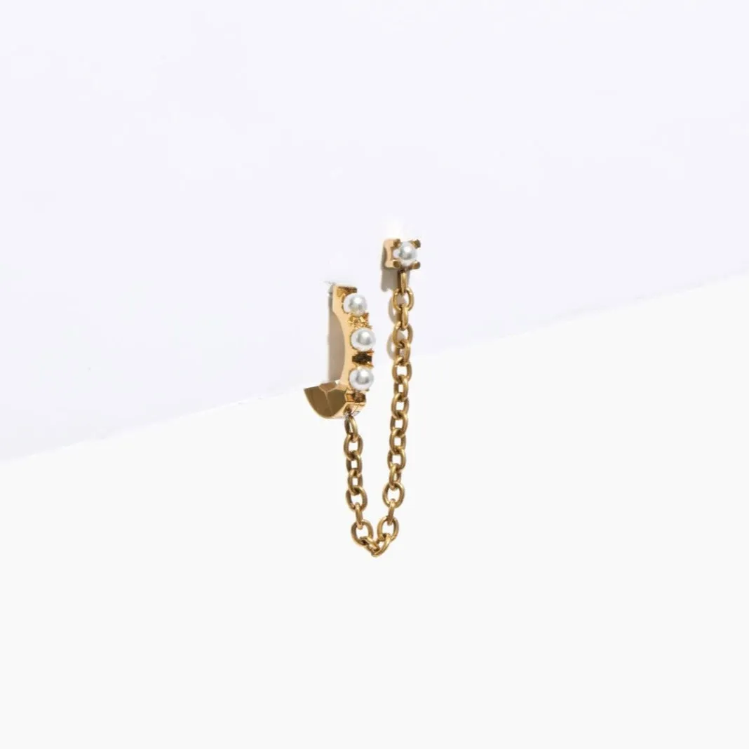 Single Lara Hoop Earring